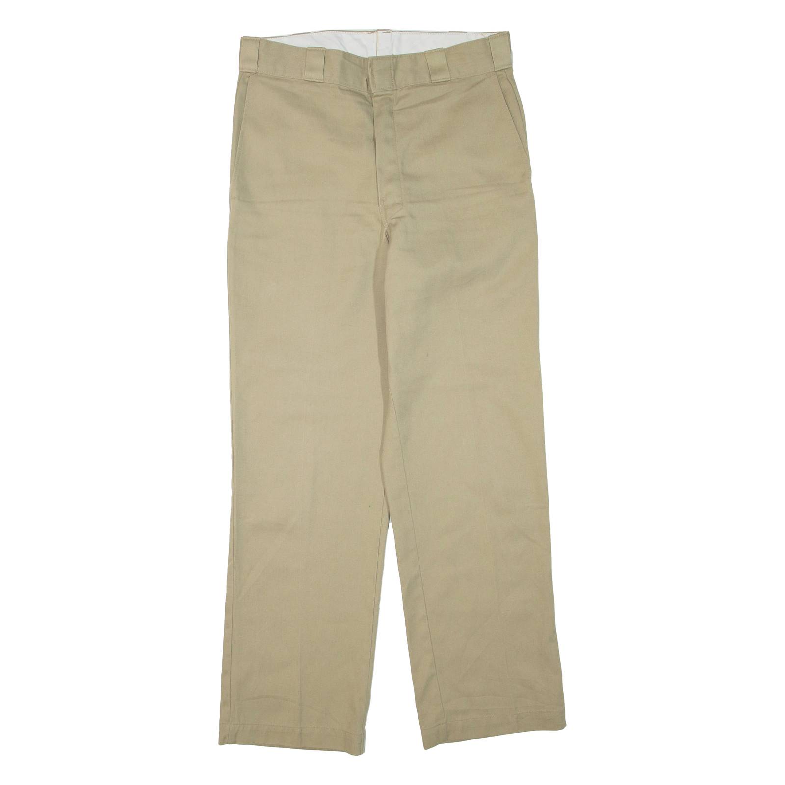 DICKIES Mens Trousers Beige Regular Straight W33 L31