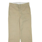DICKIES Mens Trousers Beige Regular Straight W33 L31