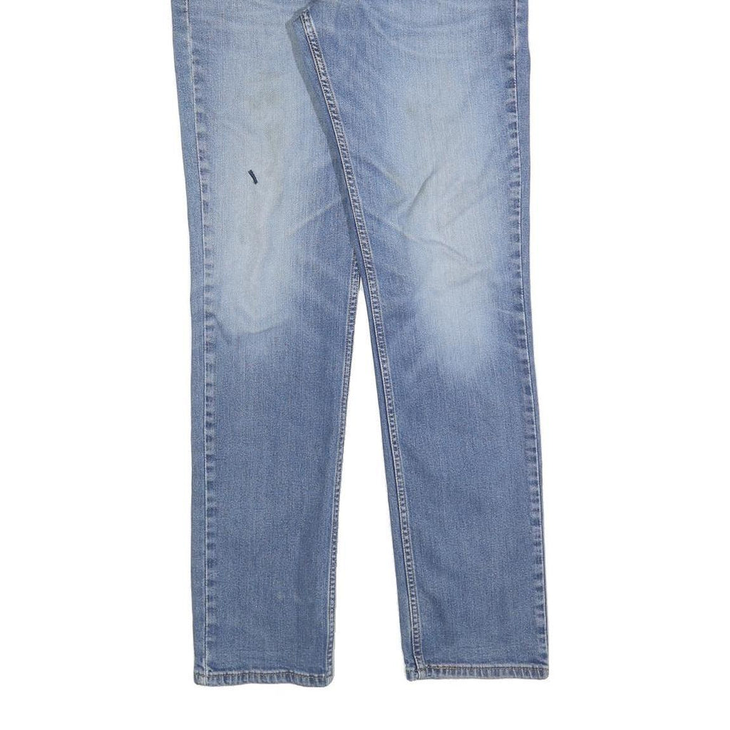 LEVI'S 511 Slim Mens Jeans Blue Slim Straight Denim Rinse W34 L34 Classic Zip