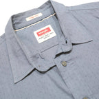 WRANGLER Mens Blue L Cotton Shirt Long Sleeve Casual Classic Fit
