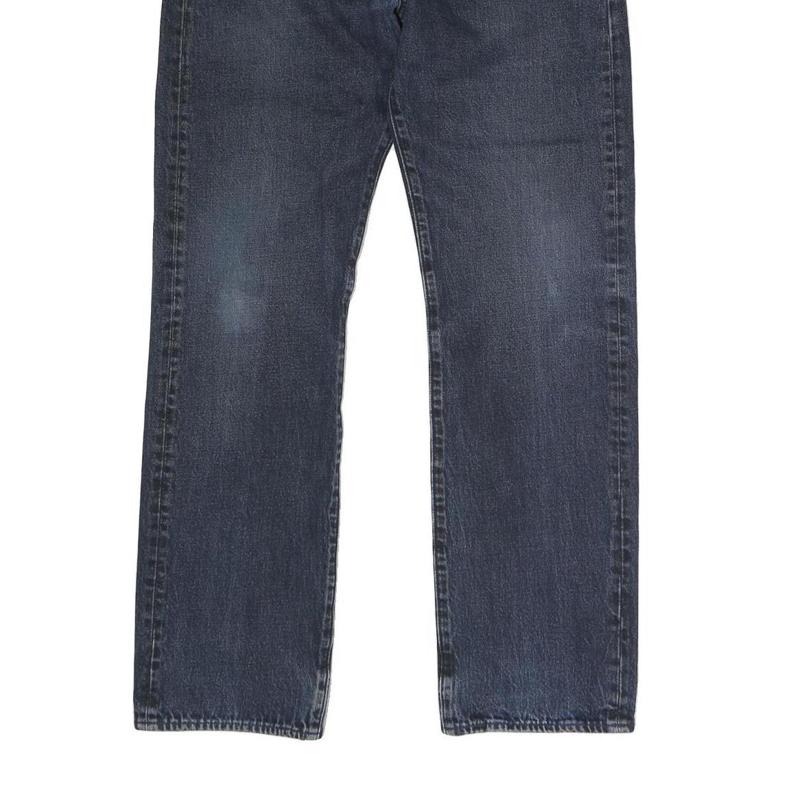 LEVI'S 501 Big E Mens Jeans Blue Regular Straight Denim Medium W34 L31 Button