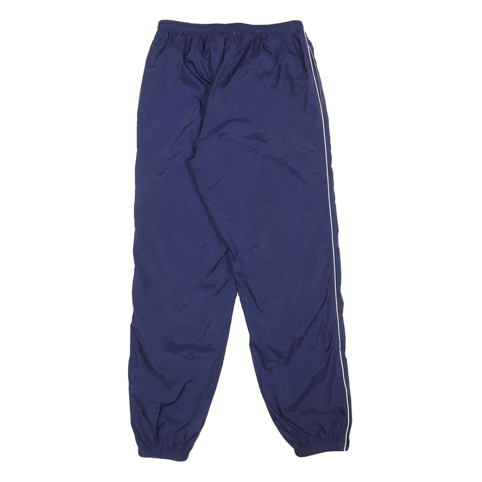 ADIDAS Mens Joggers Navy Blue Slim Tapered L W28 L31 Lightweight