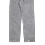 LEVI'S 501 Mens Jeans Grey Regular Straight Denim Stone Wash W32 L28 Button