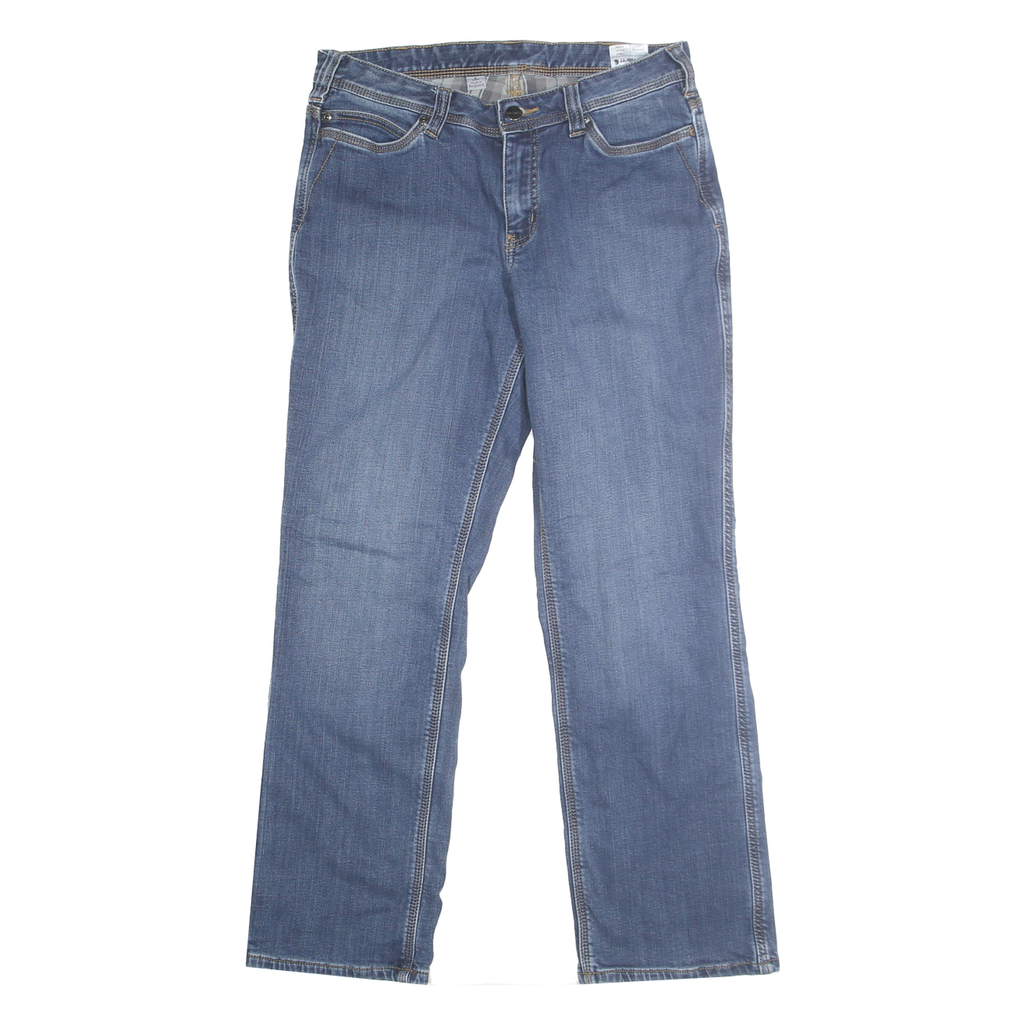 CARHARTT Womens Jeans Blue Classic Straight Denim Medium W30 L29 Comfortable Fit