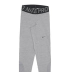 NIKE Womens Joggers Grey XS W22 L27 Slim Tapered Fit Workout Activewear