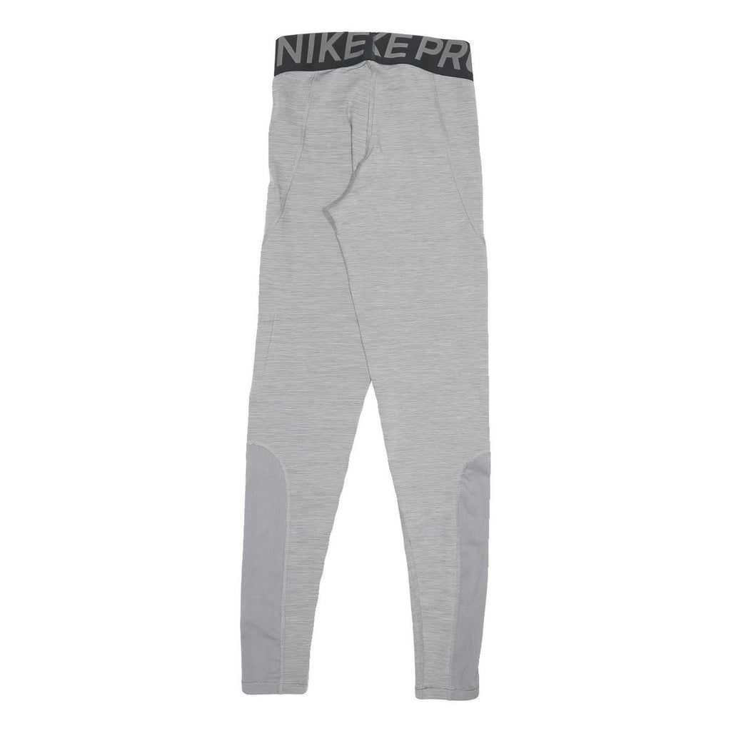 NIKE Womens Joggers Grey XS W22 L27 Slim Tapered Fit Workout Activewear