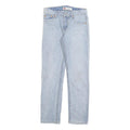LEVI'S 502 Girls Jeans Light Blue Regular Tapered Denim W25 L26 Contemporary Fit