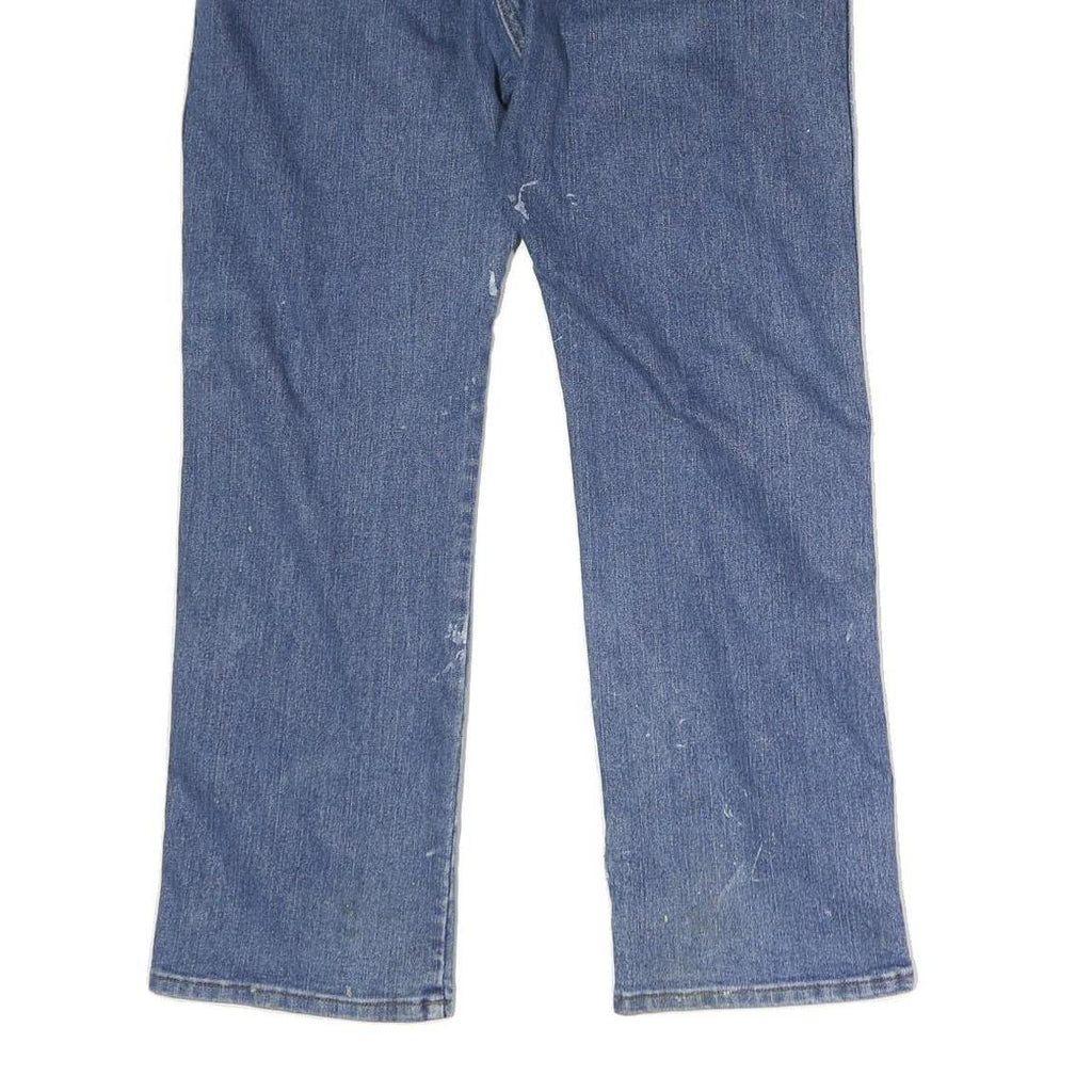 DICKIES Mens Jeans Blue Regular Straight Denim W34 L30 Workwear Casual