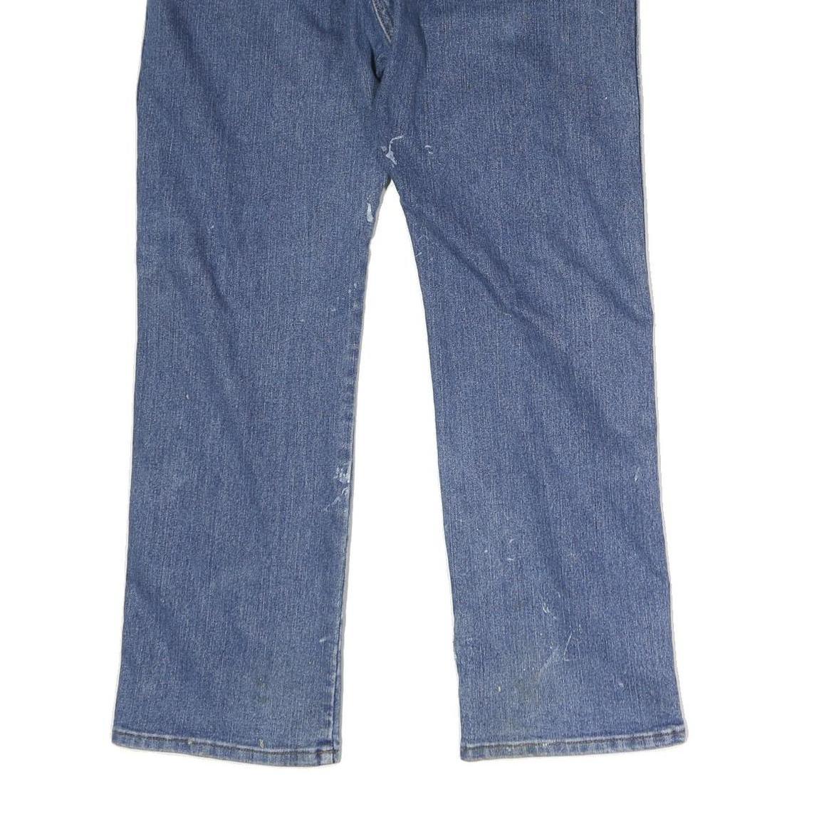 DICKIES Mens Jeans Blue Regular Straight Denim W34 L30 Workwear Casual