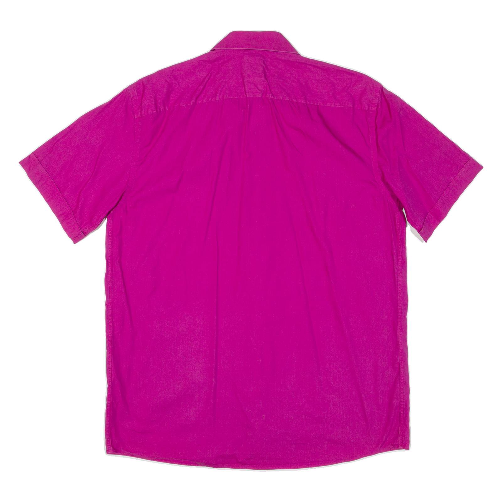 PIERRE CARDIN Mens Plain Shirt Purple L