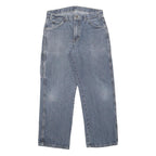 DICKIES Mens Jeans Blue Loose Straight Denim Medium W33 L30 Workwear Casual