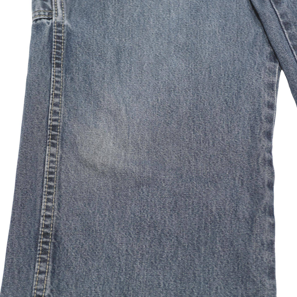 DICKIES Mens Jeans Blue Loose Straight Denim Medium W33 L30 Workwear Casual