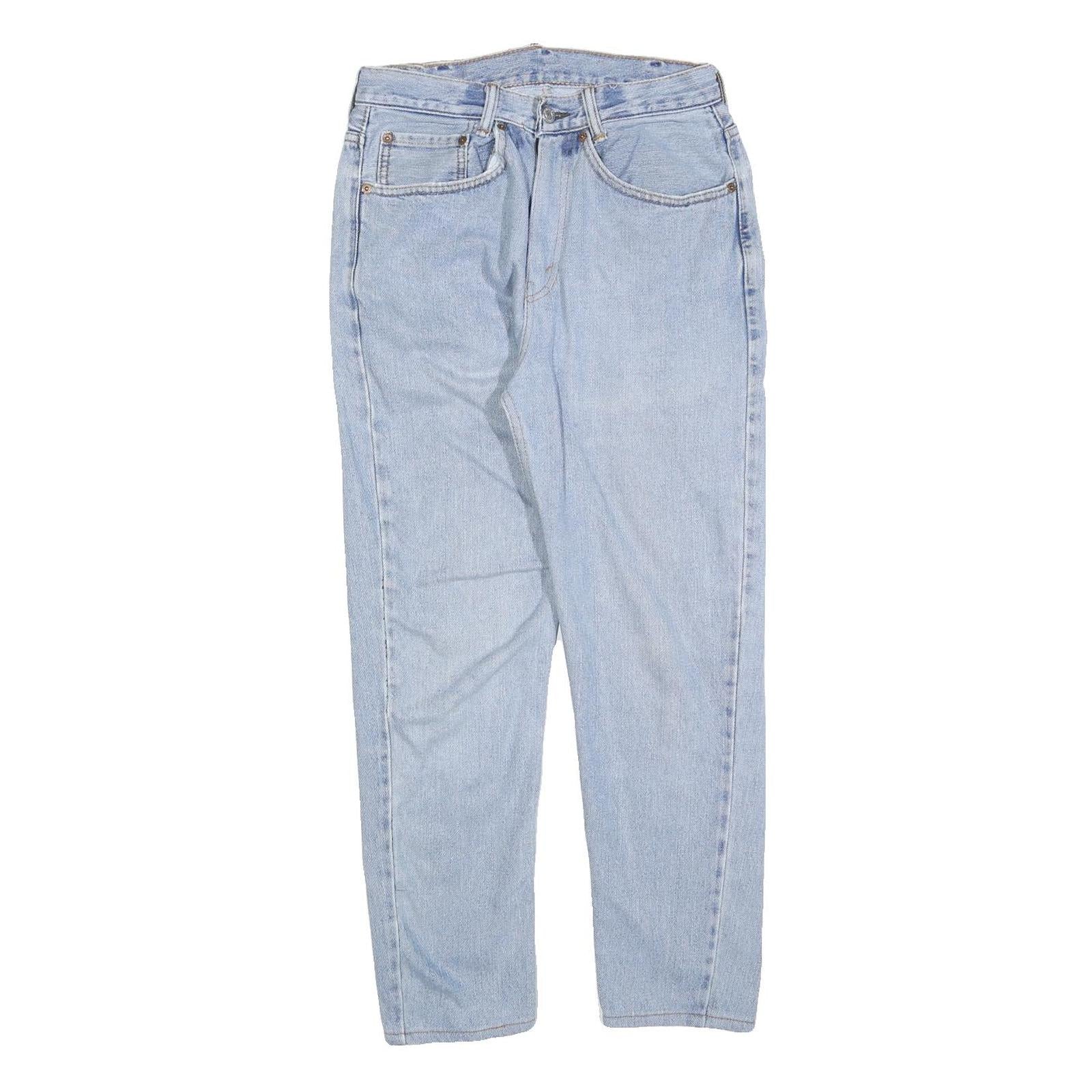 LEVI'S 510 Womens Slim Jeans Denim Light W26 L26 Comfortable Cotton Blend Zip