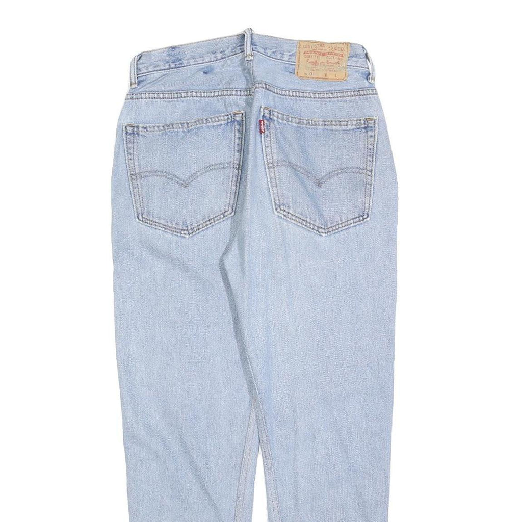 LEVI'S 510 Womens Slim Jeans Denim Light W26 L26 Comfortable Cotton Blend Zip