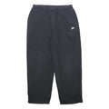 NIKE Mens Joggers Black Regular Straight L W31 L28 Cotton Blend Logo