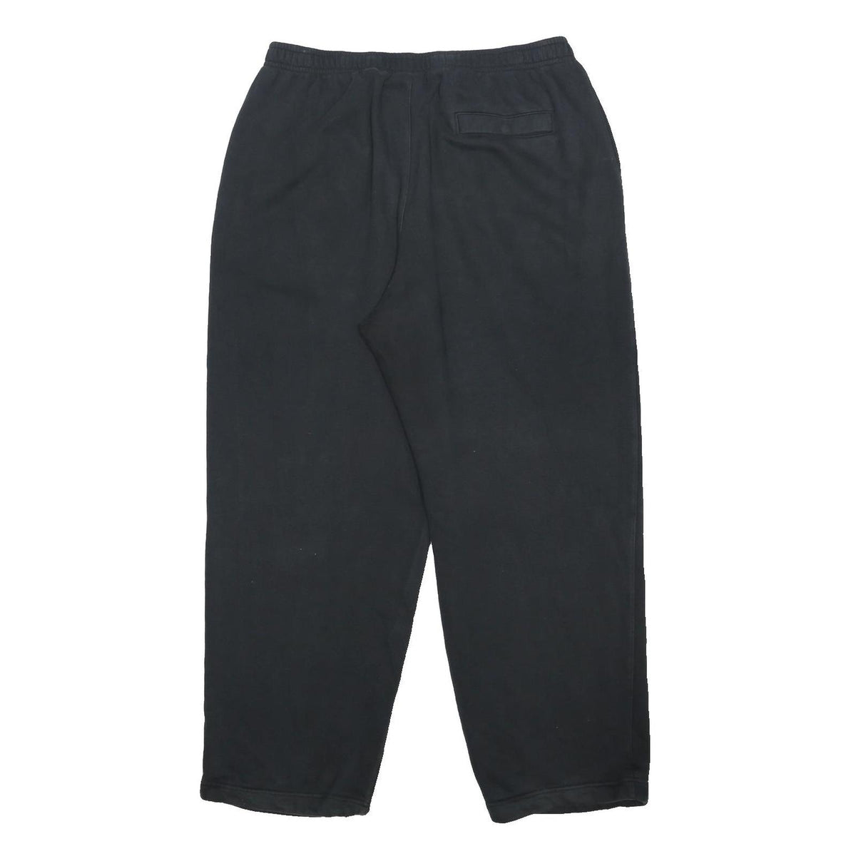 NIKE Mens Joggers Black Regular Straight L W31 L28 Cotton Blend Logo