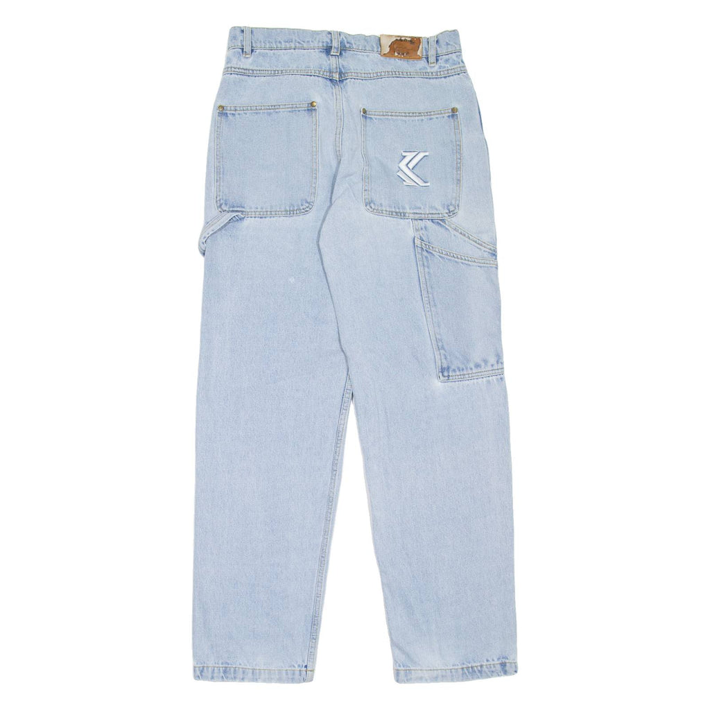 KARL KANI Carpenter Mens Jeans Blue Relaxed Tapered W31 L32