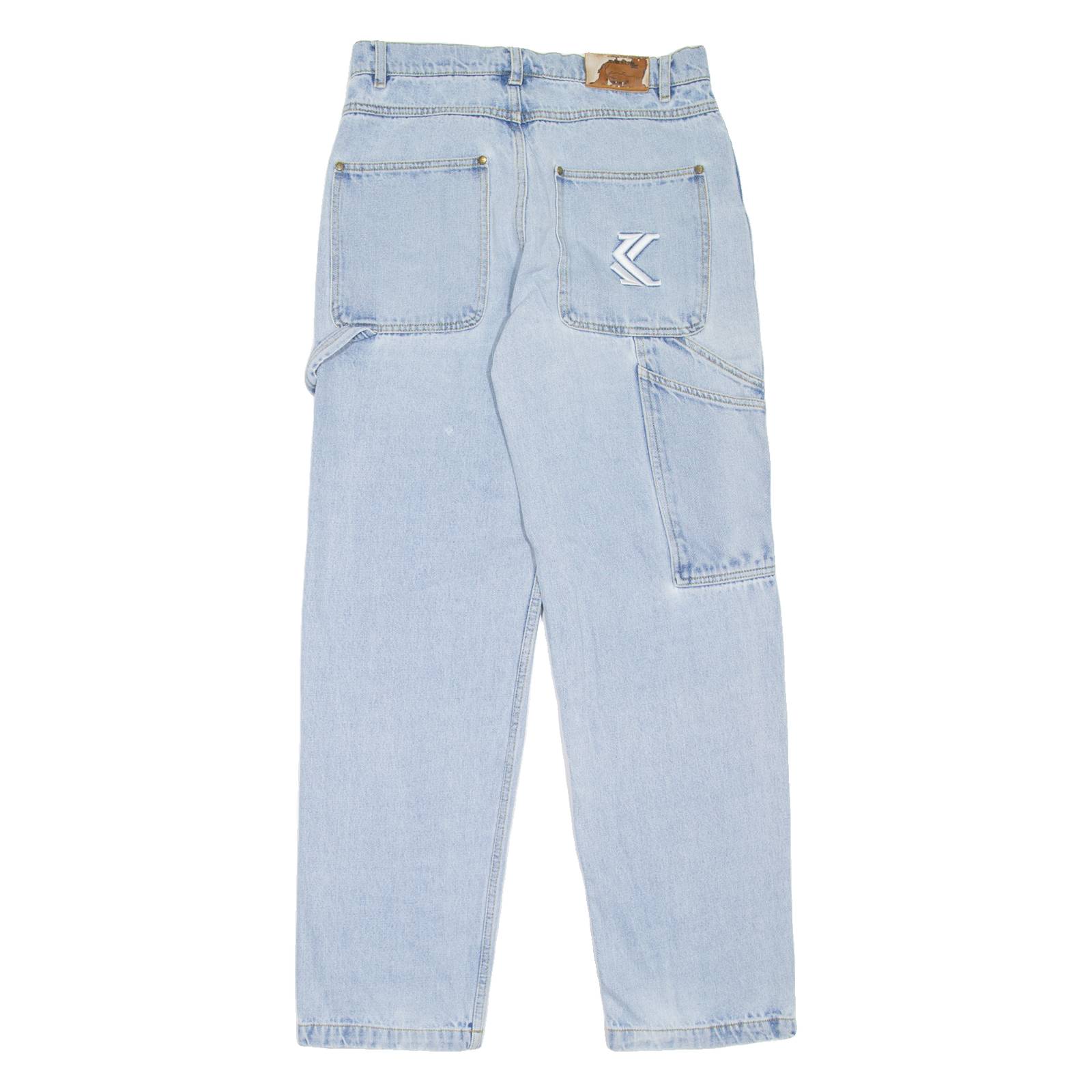 KARL KANI Carpenter Mens Jeans Blue Relaxed Tapered W31 L32
