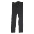 LEVI'S Womens Slim Black Denim Slim Jeans W26 L28 Stretch