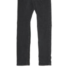 LEVI'S Womens Slim Black Denim Slim Jeans W26 L28 Stretch