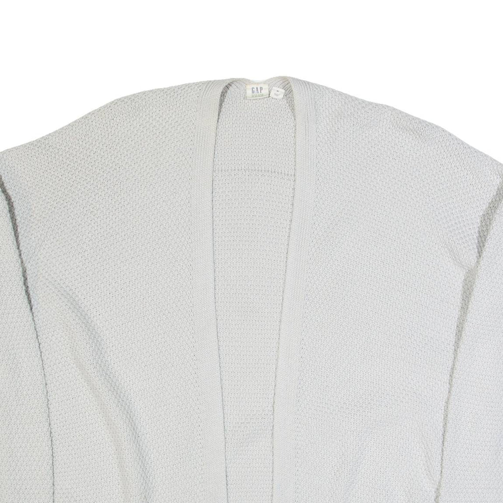 GAP Womens Cardigan Grey Tight Knit M