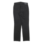 LEVI'S 505 Womens Black Regular Straight Denim Light W28 L32 Zip Cotton Blend