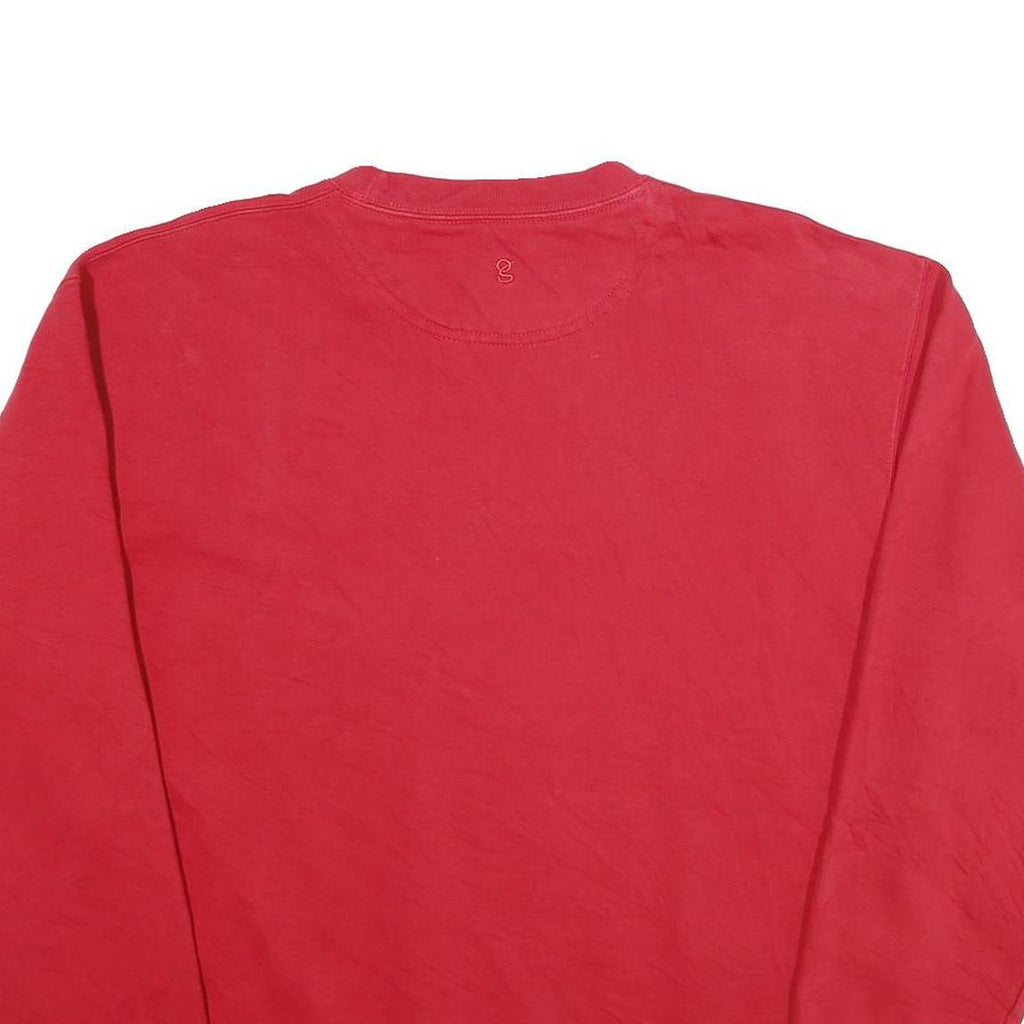 GEAR FOR SPORTS Mens Red Alumni North Central College Crew Neck L Sweatshirt