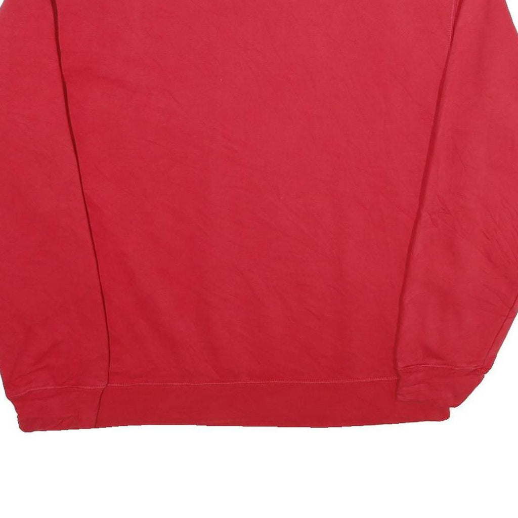 GEAR FOR SPORTS Mens Red Alumni North Central College Crew Neck L Sweatshirt