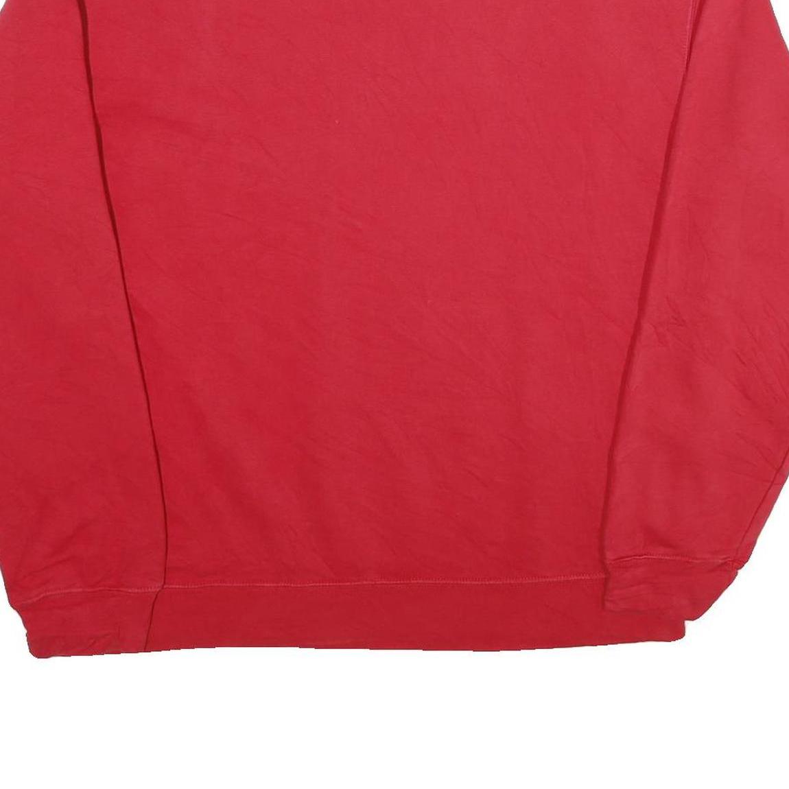 GEAR FOR SPORTS Mens Red Alumni North Central College Crew Neck L Sweatshirt
