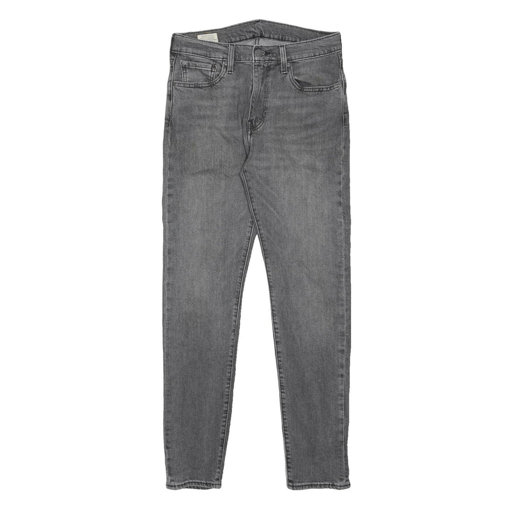 LEVI'S 512 Mens Slim Grey Denim Slim Jeans W30 L31 Stylish Cotton Blend Zip