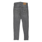 LEVI'S 512 Mens Slim Grey Denim Slim Jeans W30 L31 Stylish Cotton Blend Zip