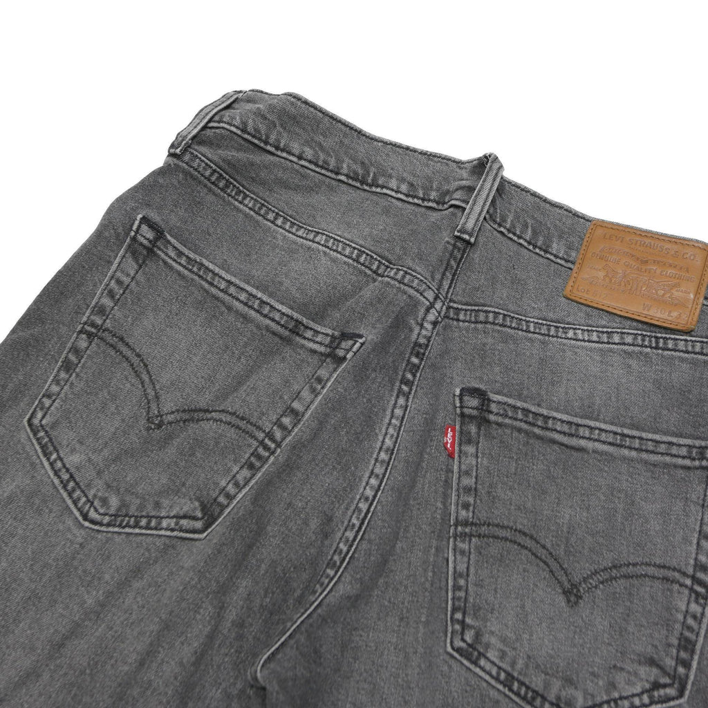 LEVI'S 512 Mens Slim Grey Denim Slim Jeans W30 L31 Stylish Cotton Blend Zip