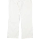 LEVI'S Womens Jeans White Regular Straight Denim W28 L26 Cotton Blend Zip