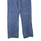 DICKIES Mens Regular Fit Blue Denim Jeans W40 L32 Cotton Blend Zip Classic