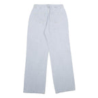 Womens Regular Fit Wide-Leg Denim Light Blue Cotton Blend Jeans W26 L30 Relaxed