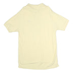 CHAPS RALPH LAUREN Mens Yellow Polo Shirt XL Cotton Short Sleeve Plain Classic