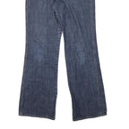 GAP Womens Relaxed Bootcut Denim Medium Blue W32 L31 Cotton Blend Zip Jeans