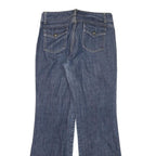 GAP Womens Relaxed Bootcut Denim Medium Blue W32 L31 Cotton Blend Zip Jeans