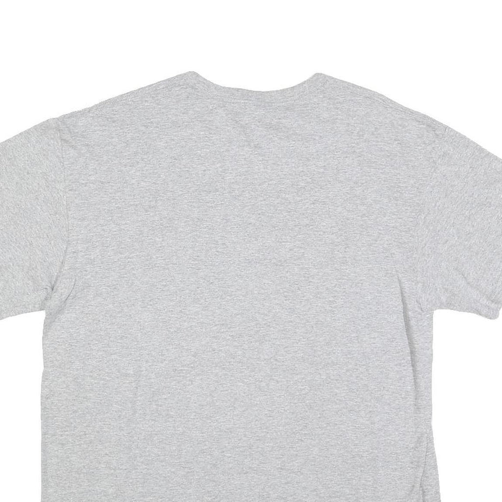 DELTA Mens Grey St George Island Florida Graphic T-Shirt L Short Sleeve Crew