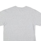 DELTA Mens Grey St George Island Florida Graphic T-Shirt L Short Sleeve Crew