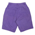 RIO Womens Shorts Purple Casual Regular Fit M W28 Comfortable Cotton Blend