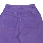 RIO Womens Shorts Purple Casual Regular Fit M W28 Comfortable Cotton Blend