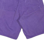 RIO Womens Shorts Purple Casual Regular Fit M W28 Comfortable Cotton Blend
