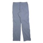 CRIVIT Mens Polyester Blend Light Blue Regular Fit Straight Leg Trousers W30 L32
