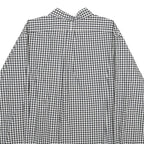 RALPH LAUREN Mens Black & White Check Shirt 2XL Classic Fit Button-Down Collar