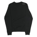 KAPPA Mens Black Cotton Crew Neck L Sweatshirt Camouflage Logo Pullover