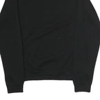 KAPPA Mens Black Cotton Crew Neck L Sweatshirt Camouflage Logo Pullover