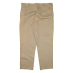 DICKIES 874 Workwear Mens Trousers Beige Relaxed Straight W42 L32