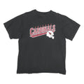 REEBOK Mens Black Arizona Cardinals Football Club Graphic T-Shirt S Crew Neck