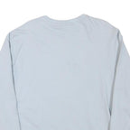 FILA Mens Blue Crew Neck XL Cotton Blend Pullover Sweatshirt Minimal Logo